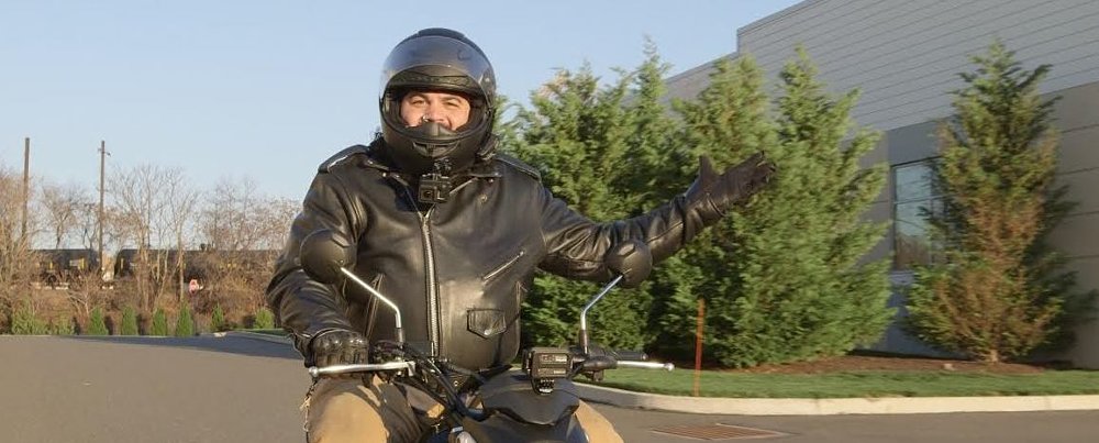 How to ride a motorcycle: A (don't) crash course
