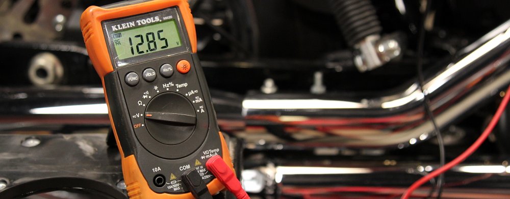 How to test a motorcycle battery