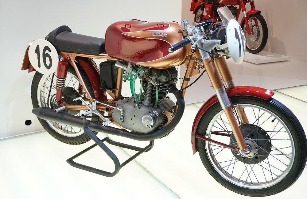 Ducati Museum display