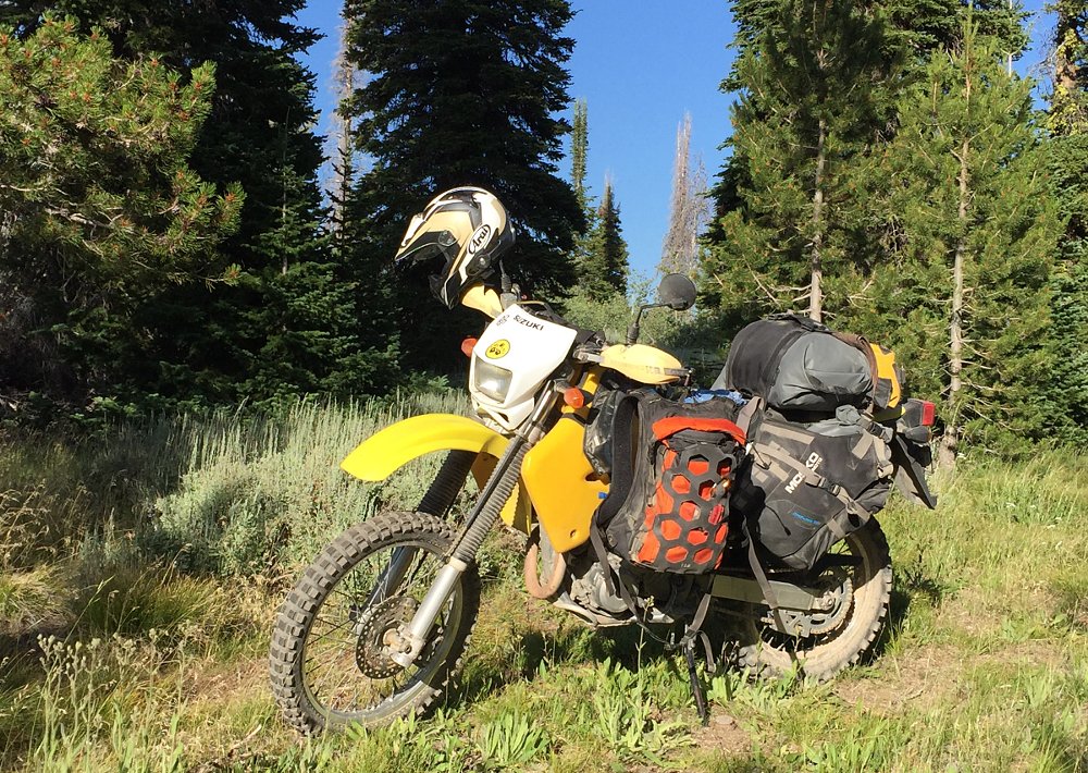 Suzuki DR-Z400S fully loaded