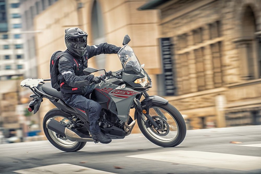 Kawasaki Versys-X 300 on the street