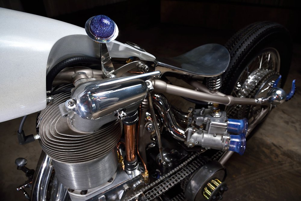 view of the engine