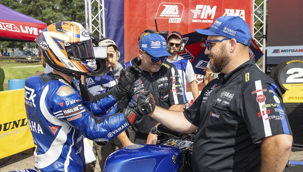 If you want job security, don't go motorcycle racing