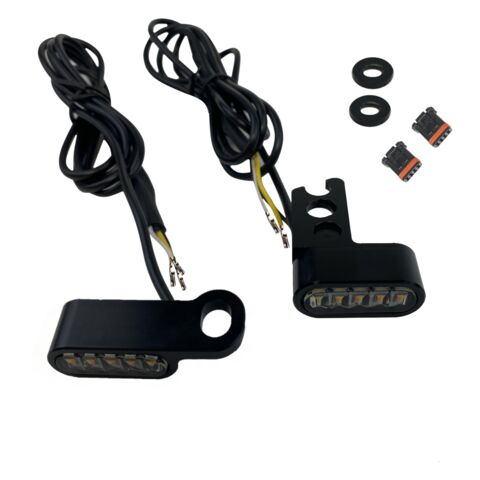 Custom Dynamics Mirror Turn Signals For Harley 1996-2026
